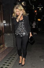 KATE MOSS Arrives at Mr Chows Restaurant in London 07/17/2017