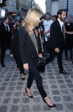 KATE MOSS at Vogue Party at Paris Fashion Week 07/04/2017