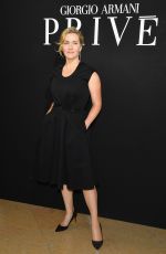 KATE WINSLET at Giorgio Armani Prive Haute Couture Show in Paris 07/04/2017