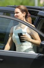 KATHARINE MCPHEE on the Set of The Lost Wife of Roberts Durst 07/11/2017
