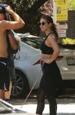 KATHARINE MCPHEE Out with Her Dog in Los Angeles 07/22/2017