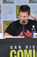 KATIE CASSIDY at Arrow Panel at Comic-con in San Diego 07/22/2017