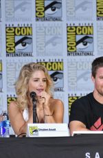 KATIE CASSIDY at Arrow Panel at Comic-con in San Diego 07/22/2017