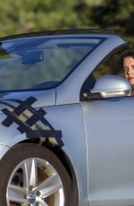 KATIE HOLMES on the Set of The Gift in Montreal 07/05/2017