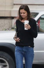 KATIE HOLMES Out and About in Montreal 06/30/2017