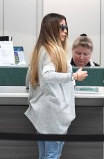 KATIE PRICE at Gatwick Airport in London 07/22/2017
