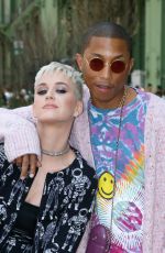 KATY PERRY and Pharrell Williams at Chanel Fashion Show in Paris 07/04/2017