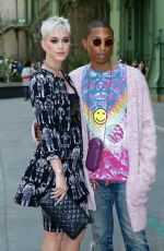 KATY PERRY and Pharrell Williams at Chanel Fashion Show in Paris 07/04/2017
