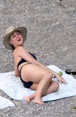 KATY PERRY in Bikini on Vacation in Italy 07/13/2017