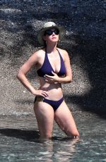 KATY PERRY in Bikini on Vacation in Italy 07/13/2017