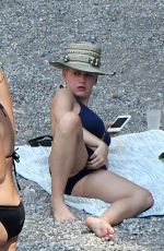 KATY PERRY in Bikini on Vacation in Italy 07/13/2017
