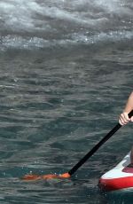 KATY PERRY in Bikini Paddleboarding in Italy 07/13/2017