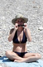 KATY PERRY in Bikini Paddleboarding in Italy 07/13/2017