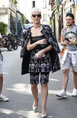 KATY PERRY Out and About in Paris 07/04/2017