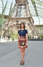 KAYA SCODELARIO at Chanel Fashion Show at Haute Couture Paris Fashion Week 07/04/2017