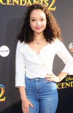 KAYLA MAISONET at Descendants 2 Premiere in Los Angeles 07/11/2017