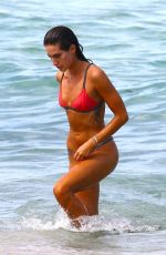 KAYLEE RICCIARDI in Bikini at a Beach in Miami 07/19/2017