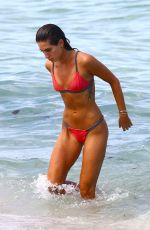 KAYLEE RICCIARDI in Bikini at a Beach in Miami 07/19/2017