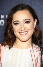 KEISHA CASTLE-HUGHES at Manhunt: Unabomber TV Show Premiere in New York 07/19/2017