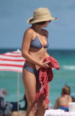 KELEIGH SPERRY in Bikini on the Beach in Miami 07/09/2017