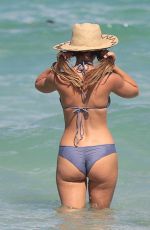 KELEIGH SPERRY in Bikini on the Beach in Miami 07/09/2017