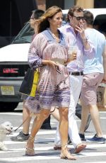 KELLY BENSIMON Out with Her Boyfriend in New York 06/30/2017