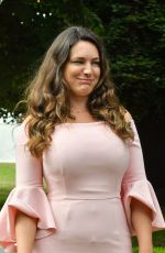 KELLY BROOK at Hampton Court Flower Show in London 07/03/2017