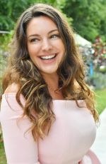 KELLY BROOK at Hampton Court Flower Show in London 07/03/2017