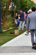 KELLY BROOK at Hampton Court Flower Show in London 07/03/2017