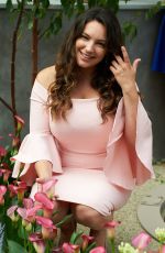 KELLY BROOK at Hampton Court Flower Show in London 07/03/2017