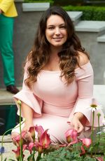 KELLY BROOK at Hampton Court Flower Show in London 07/03/2017
