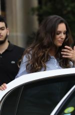 KELLY BROOK Leaves Her Hotel in Paris 07/11/2017