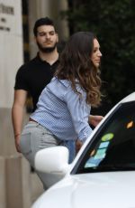 KELLY BROOK Leaves Her Hotel in Paris 07/11/2017