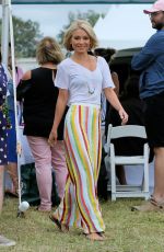 KELLY RIPA at Super Saturday to Benefit Ovarian Cancer in Bridgehampton 07/29/2017