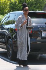 KELLY ROWLAND Out Shopping at Bristol Farms in Beverly Hills 07/04/2017