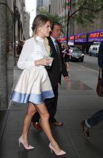 KELSEA BALLERINI Leaves NBC Studios in New York 07/25/2017