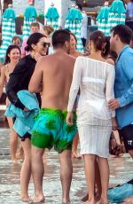 KENDALL JENNER and BELLA HADID at a Party in Mykonos 07/09/2017