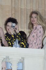 KENDALL JENNER and DOUTZEN KROES at Miu Miu Cruise Collection Party in Paris 07/02/2017