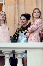 KENDALL JENNER and DOUTZEN KROES at Miu Miu Cruise Collection Party in Paris 07/02/2017