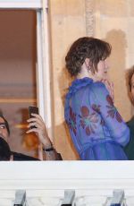 KENDALL JENNER and DOUTZEN KROES at Miu Miu Cruise Collection Party in Paris 07/02/2017