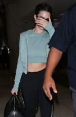KENDALL JENNER at LAX Airport in Los Angeles 06/30/2017