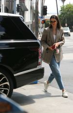 KENDALL JENNER in Jeans at a Gas Station in Beverly Hills 07/15/2017