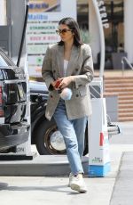 KENDALL JENNER in Jeans at a Gas Station in Beverly Hills 07/15/2017