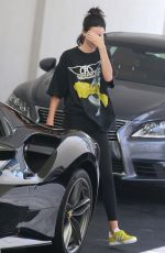 KENDALL JENNER Leaves a Dematology Clinic in Beverly Hills 07/20/2017