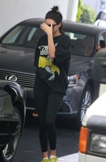 KENDALL JENNER Leaves a Dematology Clinic in Beverly Hills 07/20/2017