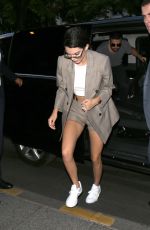 KENDALL JENNER Leaves Fendi Fashion Show in Paris 07/05/2017