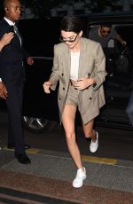 KENDALL JENNER Leaves Fendi Fashion Show in Paris 07/05/2017