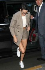 KENDALL JENNER Leaves Fendi Fashion Show in Paris 07/05/2017