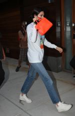 KENDALL JENNER Leaves Her Apartment in New York 07/29/2017