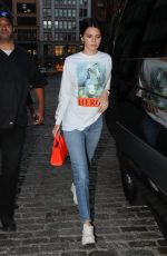 KENDALL JENNER Leaves Her Apartment in New York 07/29/2017